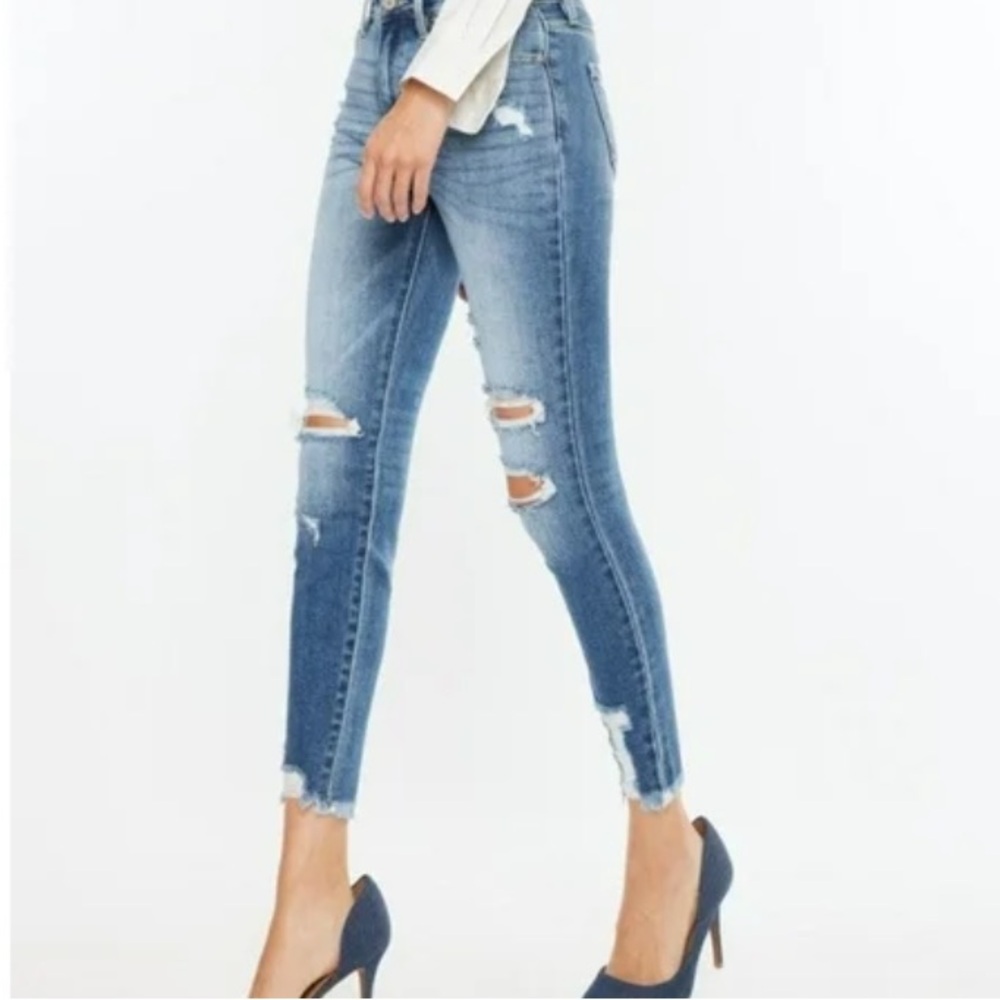 kanCanEstilo Distress Jeans